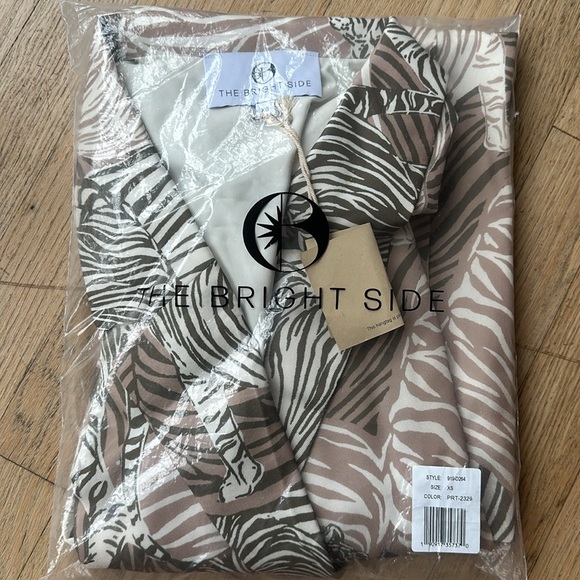 Rocky Barnes The Bright Side Dusk Blazer Dress in Palm - Picture 2 of 5